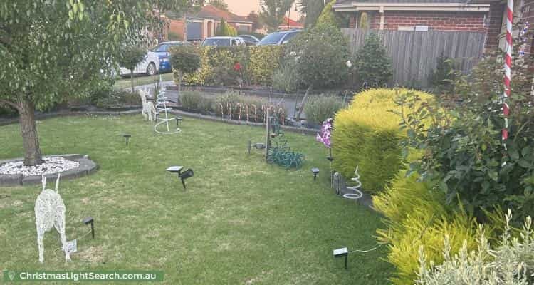Christmas Light display at 26 Camelia Way, Pakenham