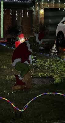 Christmas Light display at 19 Greythorne Court, Narre Warren