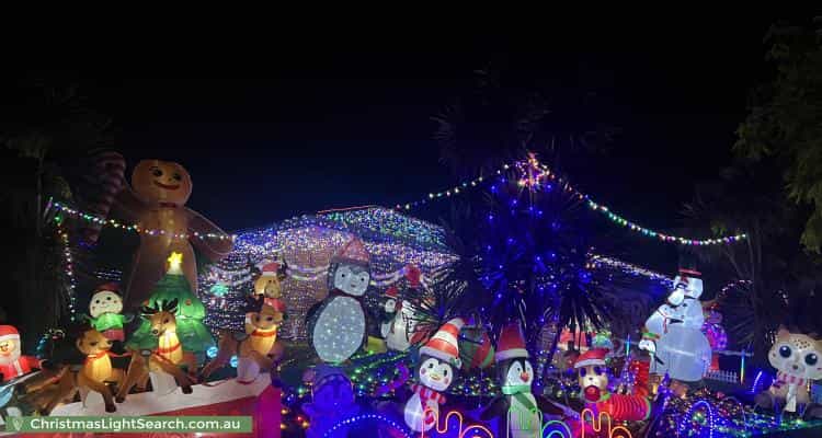 Christmas Light display at 2 Chelsea Crescent, Berwick