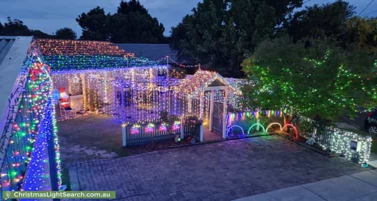 Christmas Light display at 11 Robyn Court, Hampton Park