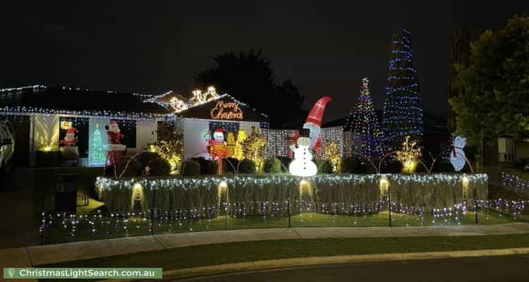 Christmas Light display at 42 Edward Beck Drive, Sheidow Park