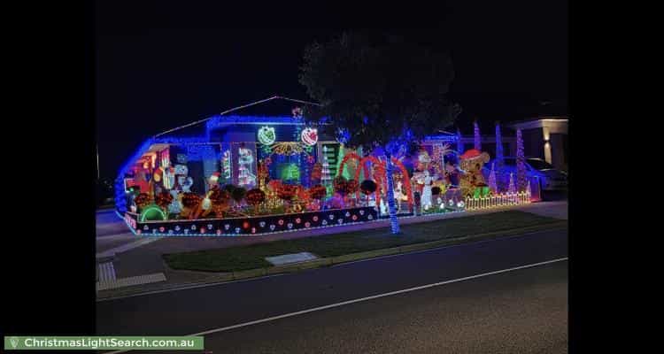 Christmas Light display at  Girraween Street, Wollert