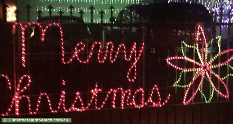Christmas Light display at 21 Lachlan Avenue, Woodville West