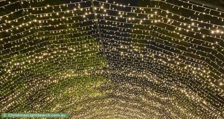 Christmas Light display at 1 Solent Circuit, Norwest
