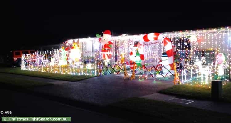 Christmas Light display at 19 Alpine Avenue, Cessnock