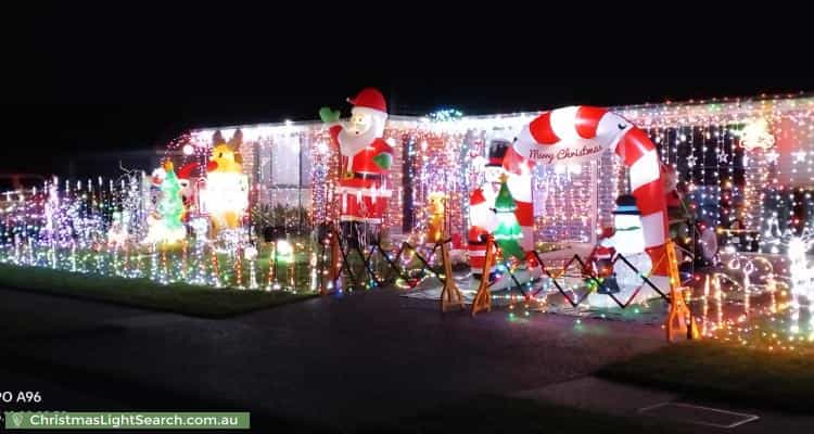 Christmas Light display at 19 Alpine Avenue, Cessnock