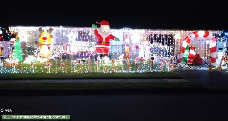 Christmas Light display at 19 Alpine Avenue, Cessnock