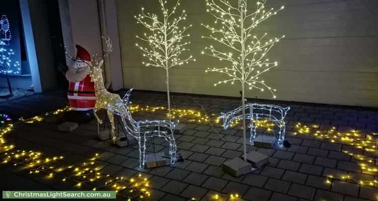 Christmas Light display at 22 Caldwell Parkway, Haynes