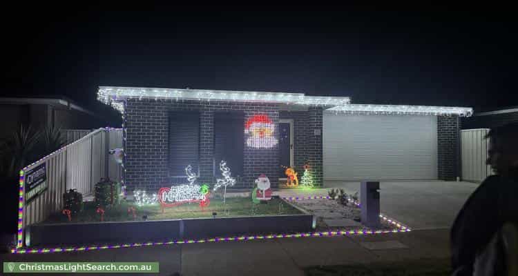 Christmas Light display at 43 Ascot Avenue, Munno Para West