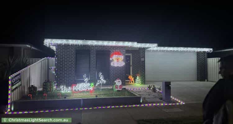 Christmas Light display at 43 Ascot Avenue, Munno Para West