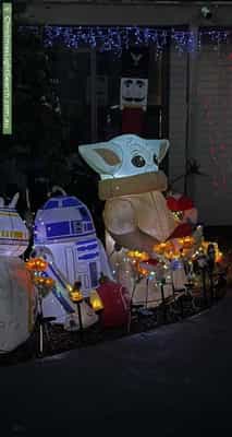 Christmas Light display at 27 Mariemont Avenue, Wantirna