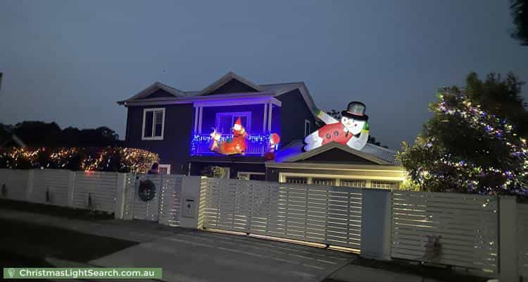 Christmas Light display at 4 Baranbali Avenue, Seaforth