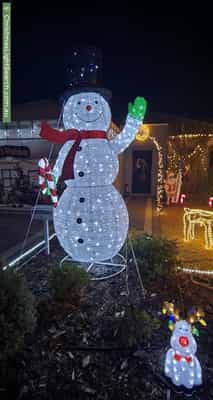 Christmas Light display at 61 Heritage Park Drive, Baldivis