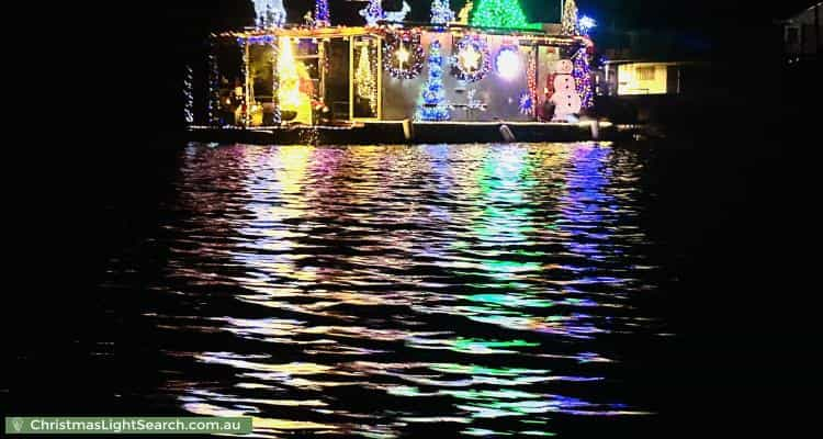 Christmas Light display at  Yamba Road, Yamba