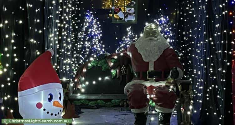 Christmas Light display at  Lalor Road, Kenwick