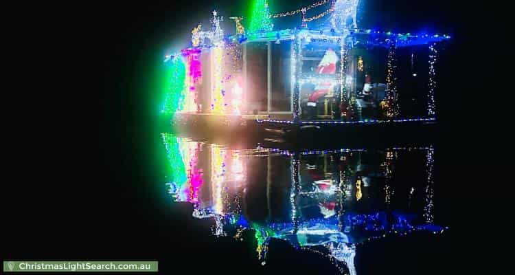 Christmas Light display at  Yamba Road, Yamba