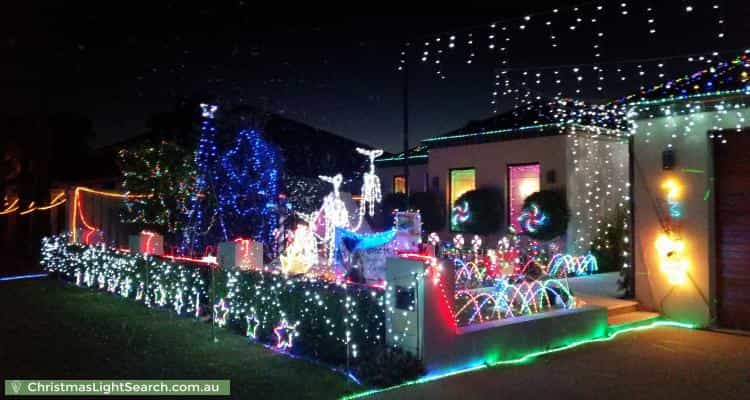 Christmas Light display at  Kanji Loop, Atwell