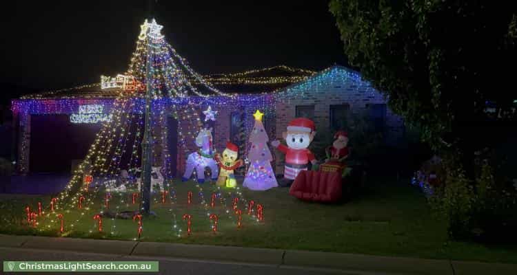Christmas Light display at 79 Melissa Way, Pakenham