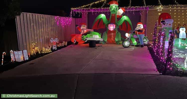Christmas Light display at 7 Ian Douglas Court, Murray Bridge