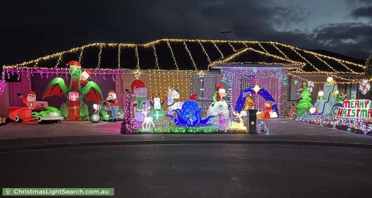 Christmas Light display at 7 Ian Douglas Court, Murray Bridge