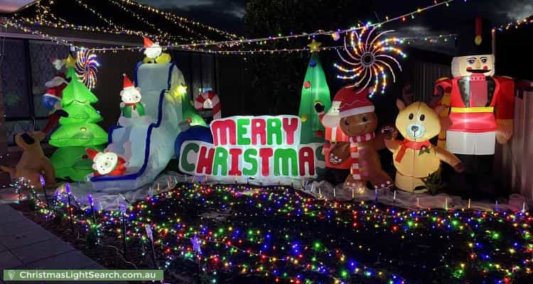 Christmas Light display at 7 Ian Douglas Court, Murray Bridge