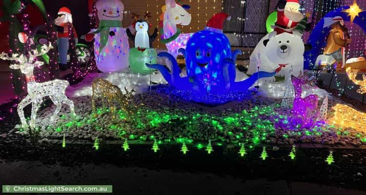 Christmas Light display at 7 Ian Douglas Court, Murray Bridge