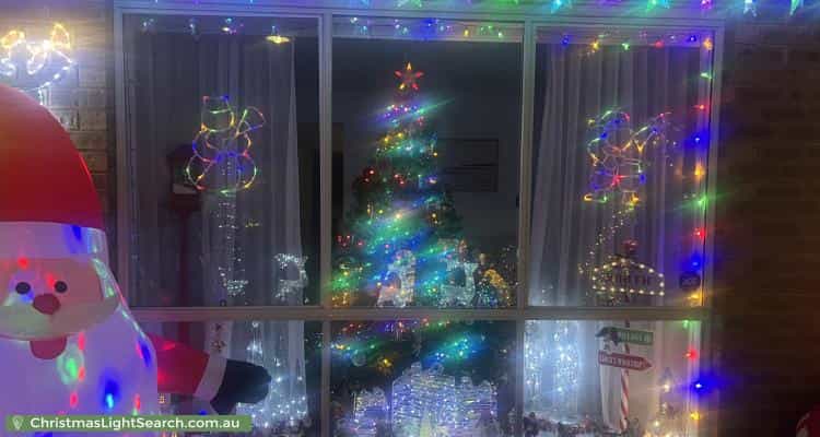 Christmas Light display at 35 Clarafield Crescent, Tarneit