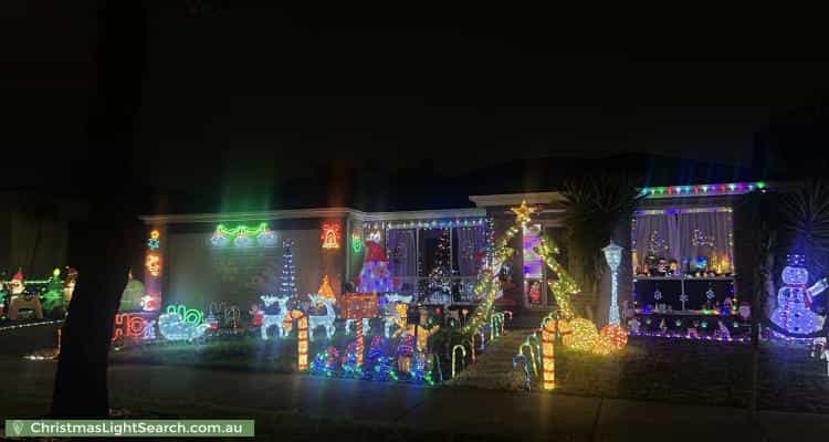 Christmas Light display at 35 Clarafield Crescent, Tarneit