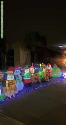 Christmas Light display at 35 Clarafield Crescent, Tarneit