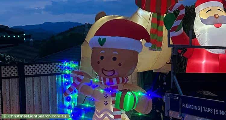Christmas Light display at 8 Wittunga Crescent, Banks