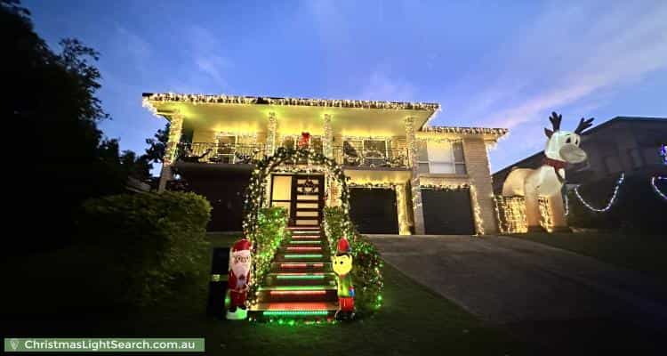Christmas Light display at 30 Bunny Street, Everton Park