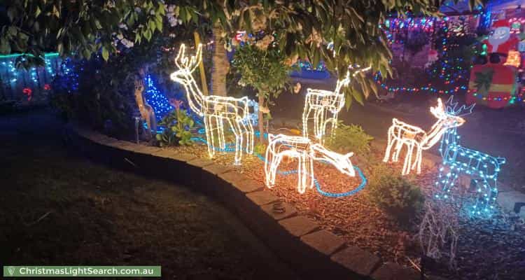 Christmas Light display at 170 Poplar Parade, Youngtown