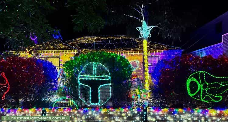 Christmas Light display at 30 Gardiner Avenue, Warradale