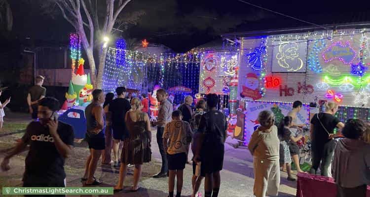 Christmas Light display at 242 Stanley Road, Carina