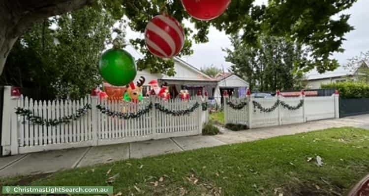 Christmas Light display at 29 Hughes Street, Malvern East