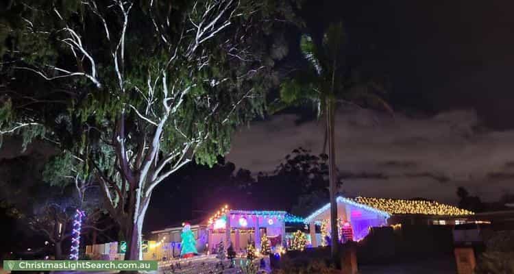 Christmas Light display at 13 Astinal Drive, Gosnells