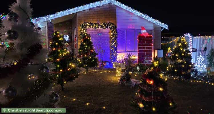 Christmas Light display at 13 Astinal Drive, Gosnells