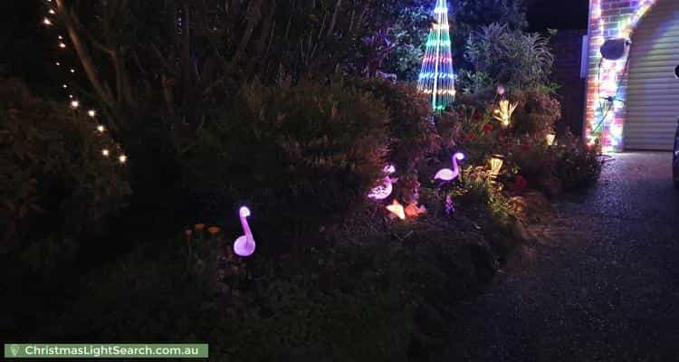 Christmas Light display at 33 Jasmine Drive, Bomaderry