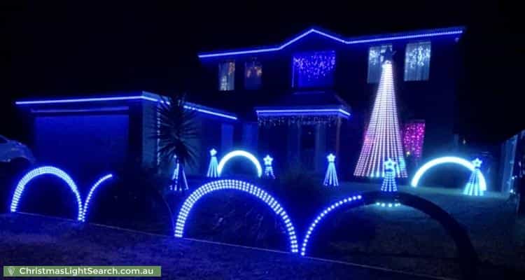 Christmas Light display at 42 Banyalla Drive, Cranbourne West