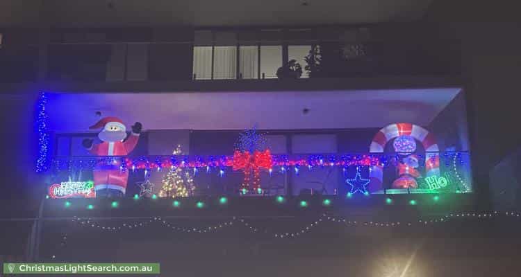 Christmas Light display at 440 Burwood Road, Belmore