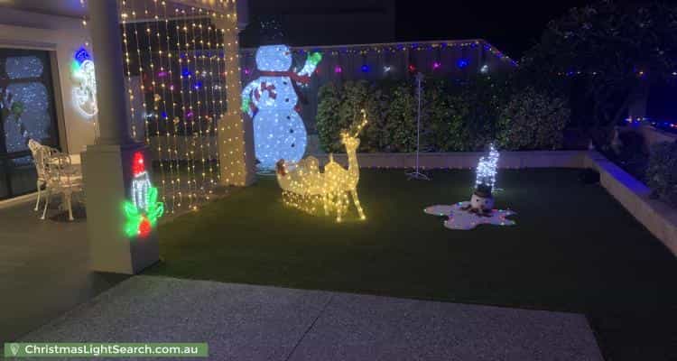 Christmas Light display at 96 Boardwalk Boulevard, Halls Head