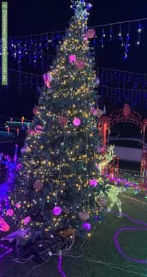 Christmas Light display at 11 Palena Crescent, Saint Clair