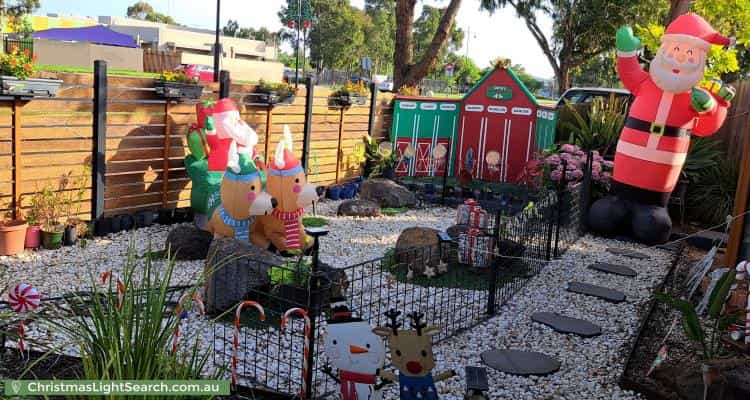 Christmas Light display at 14 Boardwalk Boulevard, Point Cook