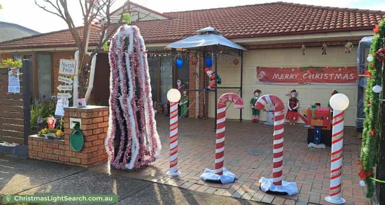 Christmas Light display at 14 Boardwalk Boulevard, Point Cook