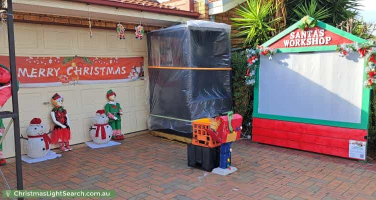 Christmas Light display at 14 Boardwalk Boulevard, Point Cook