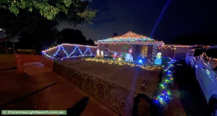 Christmas Light display at 50 Fleetwood Drive, Narre Warren