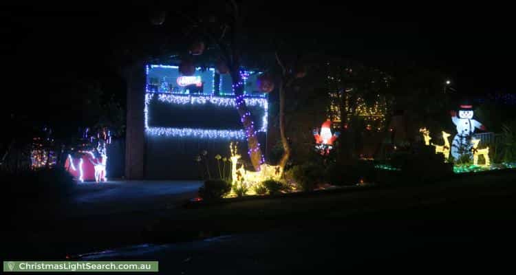 Christmas Light display at 3 Watson Street, Bacchus Marsh