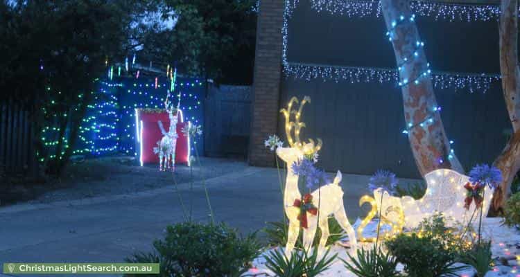 Christmas Light display at 3 Watson Street, Bacchus Marsh