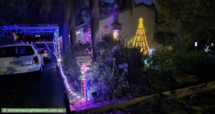 Christmas Light display at 8 Morris Street, Morphett Vale