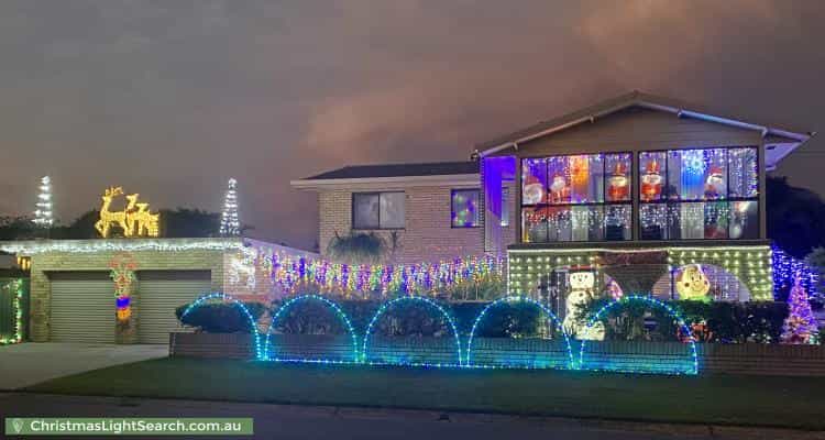 Christmas Light display at  Pandara Avenue, Bellara